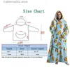 Women's Sleep Lounge Lengthen Oversized Wearable Hoodie Warm Flannel Sherpa Blanket Hoodie For Winter Men Women Pullover TV Sweatshirt T2310