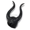 Party Decoration Slee Curse Bl Horn Headgear Maleficent Mask Cosplay Surrounding Halloween Props Drop Delivery Home Garden Festive S Dhjpt