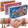 Ander speelgoed Meisjes DIY armband maken Kit Sieraden maken Kit Arts for Kids Vriendschap Knutselset voor 5-12 jaar oud kind Meisjesspeelgoed cadeauL231024