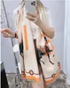 New Luxury Cashmere Silk Scarf Fashion Warm Designer Winter Scarf 180*65cm Brand Letter Print Designer Woman Scarves