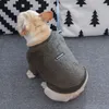 Odzież dla psa zima ubrania kota pies ubrania dla małych psów polar trzymaj ciepły pies odzież płaszcza kurtka SWEAT Kostium dla psów 231023