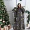 Women's Sleep Lounge Lengthen Oversized Wearable Hoodie Warm Flannel Sherpa Blanket Hoodie For Winter Men Women Pullover TV Sweatshirt T231024