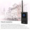 Walkie Talkie Retekess FT11 0,3 Вт Беспроводной FM-передатчик MP3 Портативный для церковной машины Поддержка TF-карты AUX вход 231023