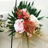 Autres fournitures de fête d'événement Fleur de voiture de mariage Fleurs artificielles pour la décoration de voiture de mariage Mariage Florals Décor Fleur Ornement Mariage 231023