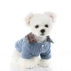 犬のアパレル暖かい冬の犬のセーターコート犬用ソフトライナー服
