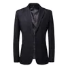 Mens Suits Blazers High Quality Blazer Men Italian Style Highlevel Simple Business Casual Elegant Fashion Gentleman Suit Jacket Professional Wear 231023