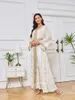 Ethnische Kleidung Ramadan Naher Osten Saudi-Arabien Dubai Abendkleid Muslim Luxus Bottom Grab Flower Gold Stamping Fashion Robe