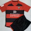 23/24 Mirandes Voetbalshirts Martinez Alvaro Sanz Alberto Los Rojillos Sergio Barcia Reina Diego 2023 2024 mannen kind kindersokken Voetbalshirts