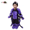 cosplay Eraspooky 3-4T Realistische Paarse Spin Cosplay Peuter Jumpsuit Halloween Kostuum voor Kinderen Kinderen Romper Party Fancy Dresscosplay