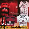 23/24 Mirandes Voetbalshirts Martinez Alvaro Sanz Alberto Los Rojillos Sergio Barcia Reina Diego 2023 2024 mannen kind kindersokken Voetbalshirts