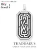 Pendentif Colliers Maze 2023 Marque Edgy Symbolique Lucky Bijoux Accessoires Dog Tag Cadeau pour Femme Hommes