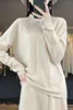 Women's Sweaters Women S 100 Pure Cashmere Sweater Half Turtleneck Embroidered Autumn Winter Arrival Pullover Loose Knitted Base