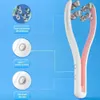 Face Massager Electric Roller Slimming Double Care Lift V Skin Chin Tool Up Belt Shaped V1M1 231023