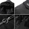 Parkas masculinas para baixo jaqueta quente de inverno 2023 novo grosso casual com capuz longo para baixo blusão masculino marca oversized preto à prova de vento parkas j231024