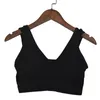 Yoga outfit S6XL Hollow Out Women Sport BH Fitness Running Vest Underwear Padded Crop Tops No WireriM Gym Top Bras 231023