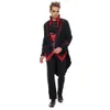 Cosplay Eraspooky Masculino Medieval Vampiro Diabo Trench Coat Gótico Adulto Traje de Halloween Conde Drácula Cosplay Páscoa Carnaval Partycosplay