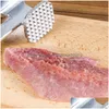 Utensili per carne di pollame Potry 1 pezzo Martello inteneritore di alta qualità per bistecca di manzo Pollo Maglio di metallo in alluminio Accessori da cucina 2304 Dhusg