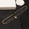 Luxe gouden ketting originele hardware merk origineel model mode banket partij sieraden accessoires