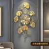 Orologi da parete Moderno Grande Orologio silenzioso 3D Soggiorno Lusso Camera da letto nordica Orologio Meccanismo al quarzo Reloj De Pared Decorazione