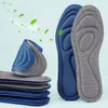 Shoe Parts Accessories 4Pcs Memory Foam Orthopedic Insoles for Shoes Antibacterial Deodorization Sweat Absorption Insert Sport Running Pads 231024