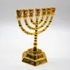 Ljusstakare Je Menorah Candleholders Religioner Candelabra Hanukkah Candlesticks 7 Branch 231023