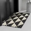 Carpets Entry Door Carpet Rubber Entrance Floor Mat Outdoor Doormat Nordic Style Commercial Polypropylene Non-slip Rug Kitchen Thick Pad