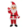 Halloween bonito Papai Noel mascote traje de alta qualidade roupas de personagem de desenho animado natal carnaval vestido ternos adultos tamanho festa de aniversário roupa ao ar livre