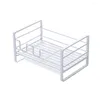 Kitchen Storage Sponge Metal Holder Washing Cloth Drainer Rack Table Brush Sink Stopper Drying Basket Organizer Supplies