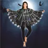 cosplay Eraspooky Women's Cobweb Web Cloak Halloween Costume for Adult Scary Spider Party Fancy Dresscosplay