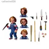 Andere Spielzeuge NECA Chucky Actionfigur Kinderspiel Good Guys Ultimative Variante Chucky Film Rollenfigur Sammlermodell Spielzeug WeihnachtsgeschenkL231024