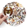 50 pçs dos desenhos animados animal águia graffiti personalidade garrafa de água decoração diy escudo do telefone móvel locomotiva à prova dwaterproof água adesivos criativos