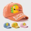 Berretti a sfera Doit Estate Bambini Berretto da baseball Ragazzi Ragazze Cartoon Dinosauro Snapback Mesh Bambini Cappello Hip Hop Sole da 2 a 8 anni