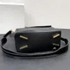 Top qualidade de couro de luxo designer bolsa de ombro grande capacidade crossbody saco figura geométrica designer sacola alça de couro moda estilo clássico baixo