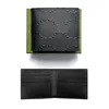 Kort plånbok -ID -korthållare Marmont Man präglade lyxdesigner äkta läder Ophidi -mynt Purses Lady Womens Mens Key Wallet Passport Holder Key Pouch Keychain