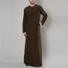 Vêtements ethniques manches longues Aman Abaya Jubba Thobe pour hommes Kaftan Pakistan musulman Arabie Saoudite Djellaba Islam Robe de prière Afghan