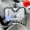 9a Bag Designer Shoulder Chain Cc Purse Women Handbag the Tote Crossbody Leather Clutch Classic 19 Flap Luxury Envelope Quality White Wallet Dd