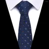 Галстуки-бабочки 7,5 см, классический мужской галстук, модный деловой Est дизайн, галстук из полиэстера, шелка, рубашки с пейсли и цветочным принтом, аксессуары для свадьбы