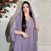 エスニック衣類Eid Diamond Party Dress Women Muslim Abaya Hijab Ramadan Dubai Morocco Abayas Kaftan Elegant Robe Vestidos Turkey Gown