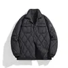 Męska pucha parkas men mens kurtka japońska marka luźna zagęszczona puffer kurtki man swobodny zimowy bawełniany bawełniany ubrania 231023