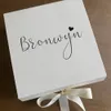 Confezione regalo Confezione regalo di nozze personalizzata Sarai la mia scatola da damigella d'onore Fidanzamento Addio al nubilato Confezione regalo di compleanno damigella d'onore 231023