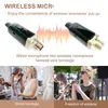 Walkie Talkie Wireless Microphone System UHF Wireless XLR -sändare och mottagare för Dynamic Microphone Audio Mixer PA System 231023