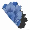 Tapis Tapis de Fleur antidérapant Style Chinois Tapis de Sol Lotus Couverture de Chevet Tapis de vestiaire 40x40 cm décoration de Salon à la Maison R231024
