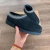 Tazz Tasman Zapatillas Botas de diseñador Invierno Mujer Hombre Zapatos sin cordones Ante Parte superior Lana Otoño