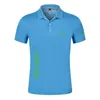 Herrpolos 2023 Festool Tools Tryck på sommarpolo Casual Short Hidees Solid Color Tshirt Man Classic Topps Outdoor Anpassa T-shirt