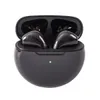 TWS Bluetooth-oortelefoon Koptelefoon Pro 6 Fit Sport Touch Stereo Denoise Game Bellen Volledige functionele draadloze headset voor mobiele telefoon Tablet