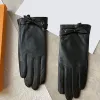 Men Women winter Leather Gloves Sheepskin designer Lining Mittens Outdoor Warm Glove with box G2310251Z-6