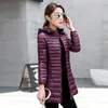 Trenchs de femmes Manteaux d'hiver Veste Femmes Coton Long Slim Manteau rembourré Outwear Haute Qualité Chaud Chaquetas Parka Feminina Grande Taille M-4XL