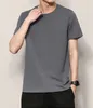 Męskie koszule T Bawełniane krótko-rękawowe T-shirt Summer Simple Style Solidny kolor sportowy wszechstronna, swobodna koszula