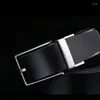 Belts Leather Reversible Pin Buckle Men's Belt Jeans Waist Male For Men High Quality Designer Mens Fashion