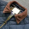Parkas pour hommes hiver veste pour hommes décontracté léger résistant à l'eau en microfibre coupe-vent manteau classique à carreaux pince coton manteau S-2XL Q231024